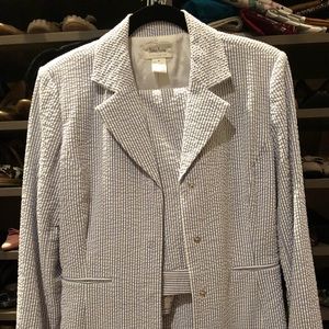 Neiman Marcus seersucker suit